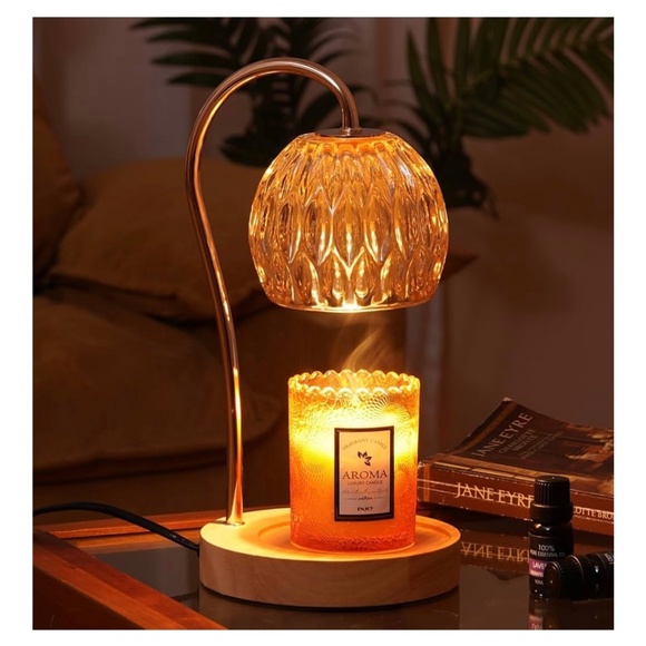 NIB Bealuxur Candle/Wax Melt Warmer Lamp w. 2 Bulbs,Timer & Dimmer - Picture 1 of 14